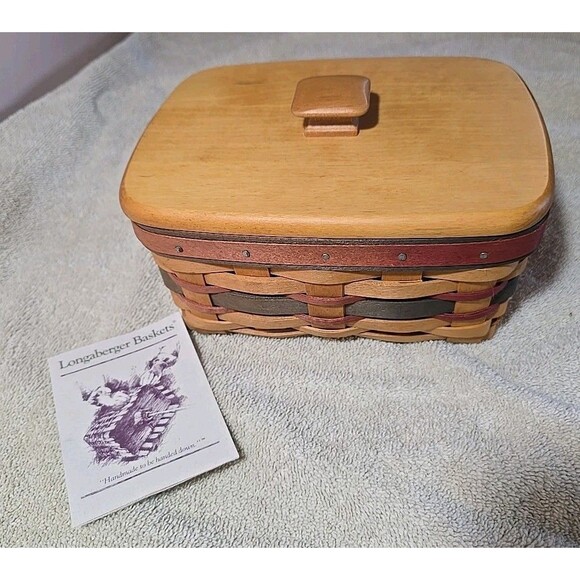 Longaberger Fathers Day Basket 1996 - Picture 1 of 6